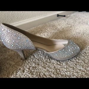 Rose Gold Sparkle Heels
